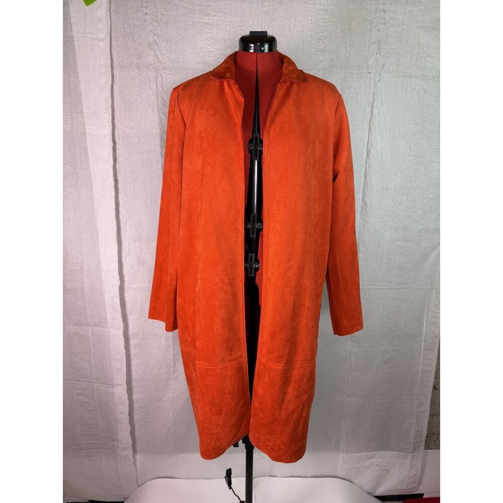 Philosophy Bold Orange Trench Coat